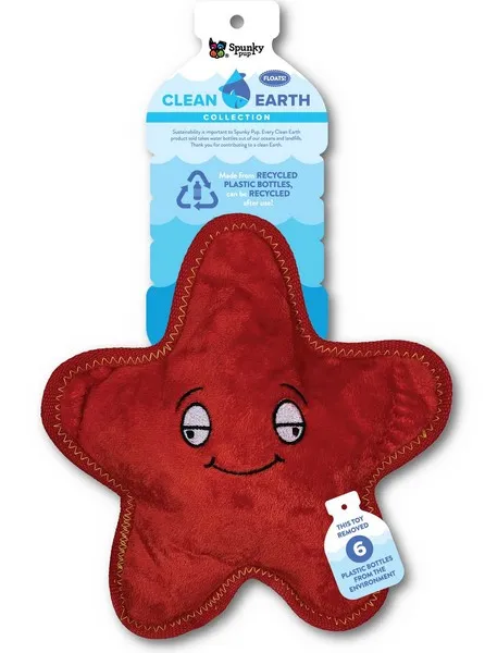 1ea Spunky Pup Clean earth Starfish Plush Large - Health/First Aid